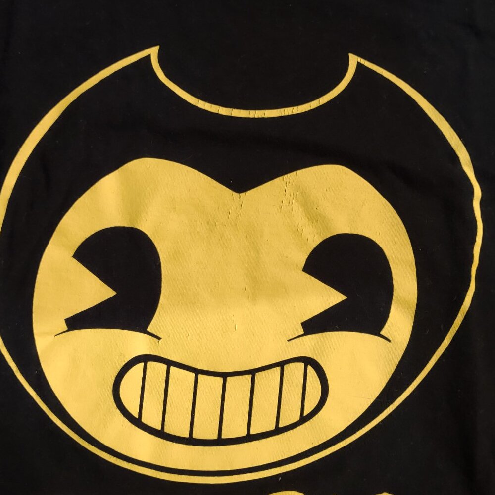 Hot Topic 2017 Bendy and the Ink Machine Size M T-Shirt - Picture 4 of 6